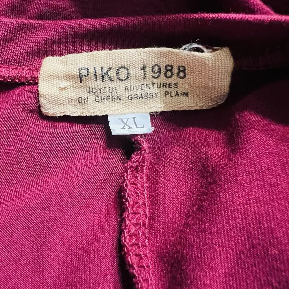 Piko 1988 Women’s Dress Red Xl Short Sleeve (A0128) - Picture 5 of 6